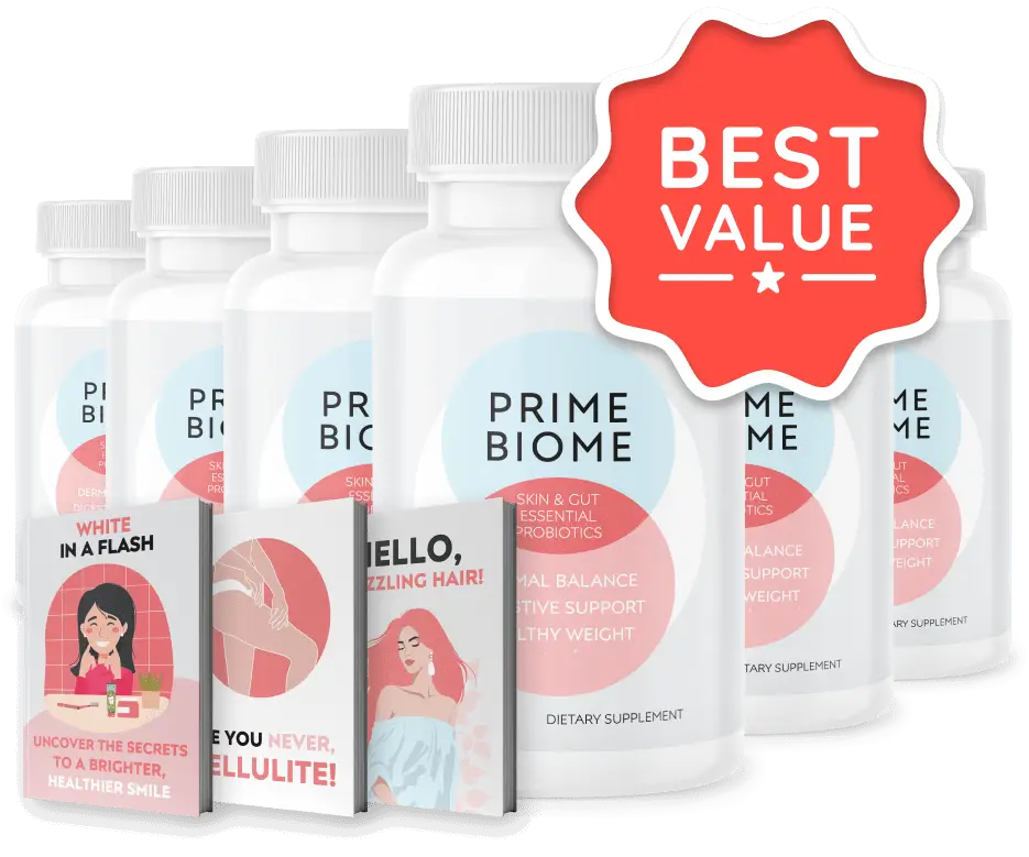 PrimeBiome discount Bottles
